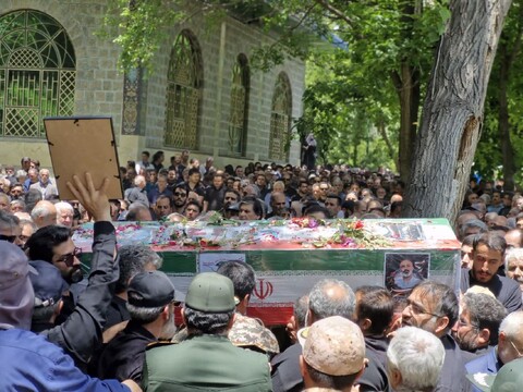 تصاویر/ مراسم تشییع پیکر شهید مدافع وطن در خلخال
