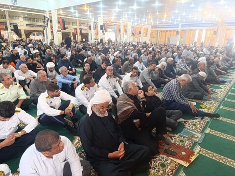 تصاویر/ آیین عبادی سیاسی نمازجمعه امروز بوشهر