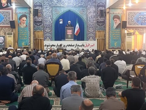 تصاویر/ آیین عبادی سیاسی نمازجمعه امروز بوشهر