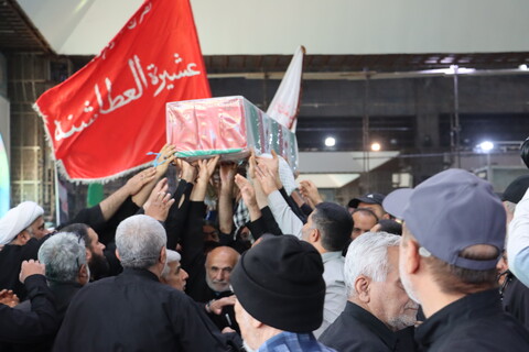 تشییع پیکر دو تن از شهدای حمله تروریستی صهیونیستی در اهواز