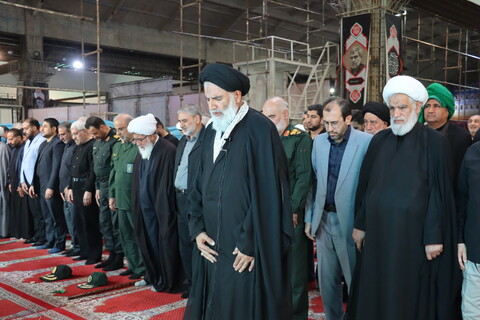 تشییع پیکر دو تن از شهدای حمله تروریستی صهیونیستی در اهواز