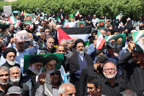 تشییع پیکر دو تن از شهدای حمله تروریستی صهیونیستی در اهواز