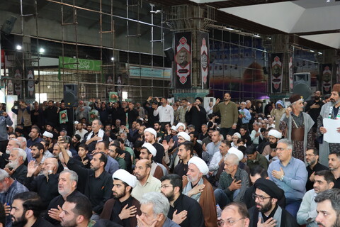 تشییع پیکر دو تن از شهدای حمله تروریستی صهیونیستی در اهواز