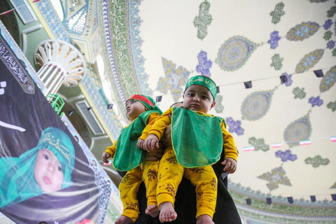 تصاویر/ مراسم «شیرخوارگان حسینی» در شهرکرد