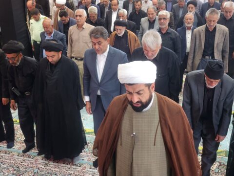 تصاویر/  آیین عبادی سیاسی نماز جمعه چایپاره