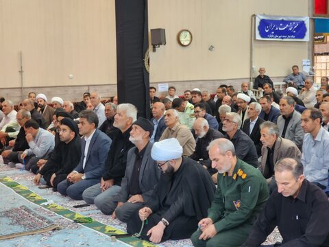 تصاویر/  آیین عبادی سیاسی نماز جمعه چایپاره