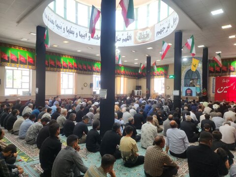 تصاویر/  آیین عبادی سیاسی نماز جمعه چایپاره