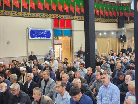 تصاویر/  آیین عبادی سیاسی نماز جمعه چایپاره