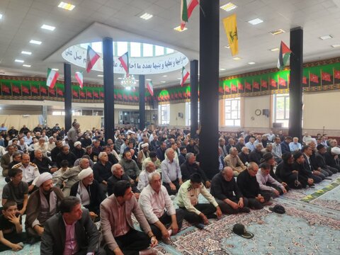 تصاویر/  آیین عبادی سیاسی نماز جمعه چایپاره