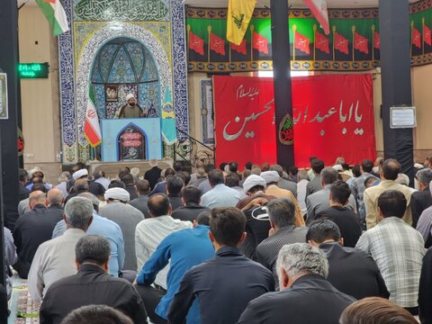 تصاویر/  آیین عبادی سیاسی نماز جمعه چایپاره