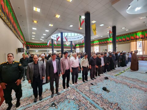 تصاویر/  آیین عبادی سیاسی نماز جمعه چایپاره