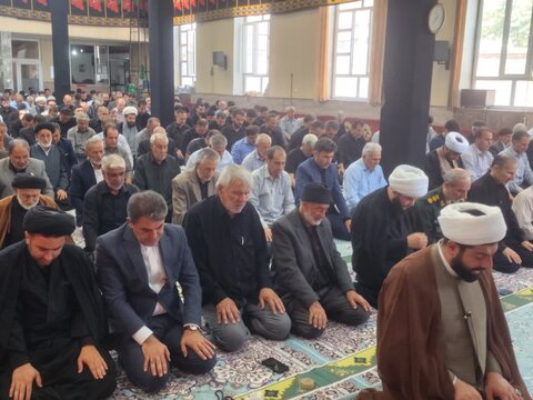 تصاویر/  آیین عبادی سیاسی نماز جمعه چایپاره