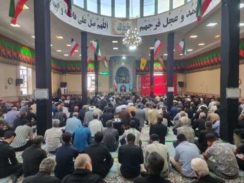 تصاویر/  آیین عبادی سیاسی نماز جمعه چایپاره