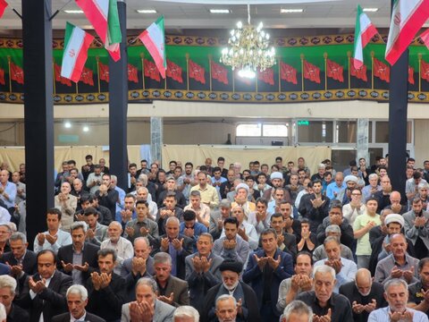 تصاویر/  آیین عبادی سیاسی نماز جمعه چایپاره