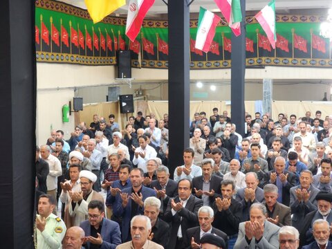 تصاویر/  آیین عبادی سیاسی نماز جمعه چایپاره