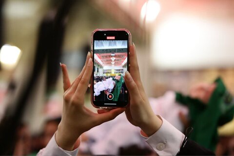 تصاویر/ مراسم شیر خوارگان در حرم مطهر حضرت فاطمه معصومه (س)