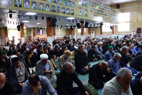 تصاویر/ اقامه نماز جمعه در ماهدشت