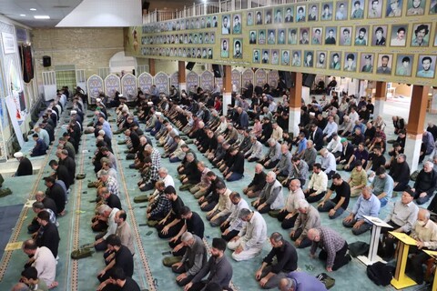 تصاویر/ اقامه نماز جمعه در ماهدشت