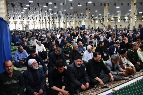 تصاویر/ اقامه نماز جمعه خوی