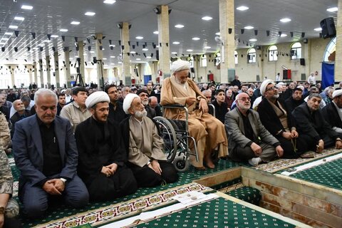 تصاویر/ اقامه نماز جمعه خوی