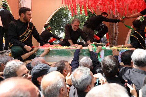 تشییع پیکر شهدای امنیت در کرج