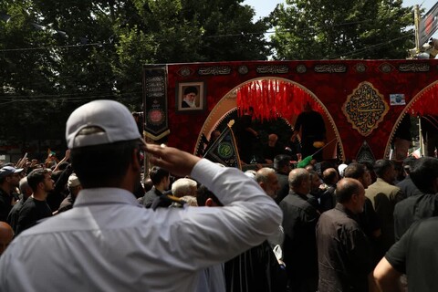 تشییع پیکر شهدای امنیت در کرج