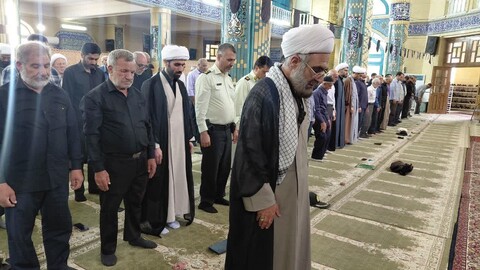 تصاویر/ اقامه نماز جمعه هیدج