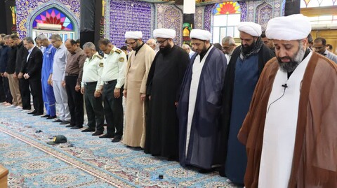 نماز جمعه خارگ به روایت تصویر