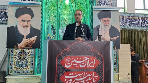 تصاویر/ اقامه نماز جمعه ترکمنچای