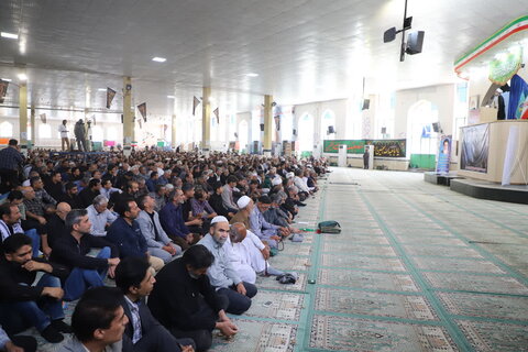 آیین عبادی سیاسی نماز جمعه زاهدان