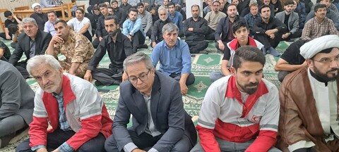 تصاویر/ اقامه نماز جمعه بیله سوار