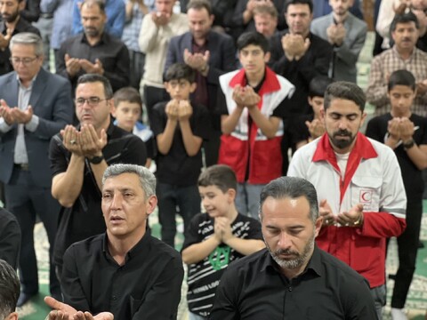 تصاویر/ اقامه نماز جمعه بیله سوار