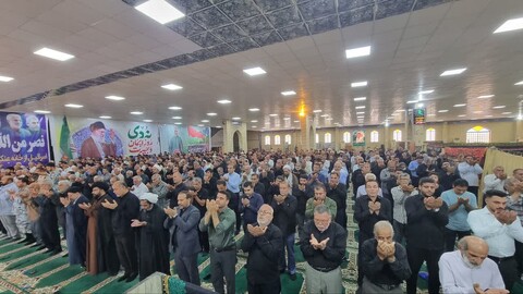 نماز جمعه گناوه به روایت تصویر