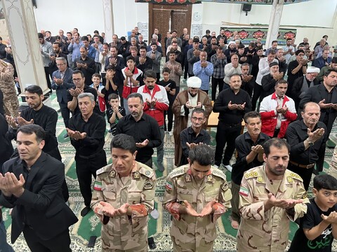 تصاویر/ اقامه نماز جمعه بیله سوار