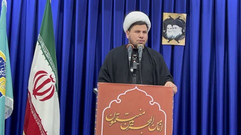 تصاویر/ اقامه نماز جمعه بیله سوار