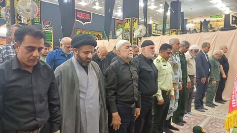 نماز جمعه بندرریگ از قاب لنز دوربین