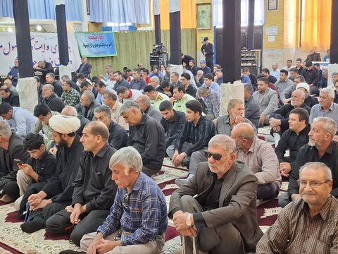 تصاویر/برگزاری نمازجمعه در شهرستان بدره