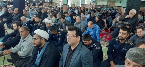 تصاویر/ اقامه نماز جمعه شهرستان پارس آباد