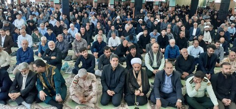 تصاویر/ اقامه نماز جمعه شهرستان پارس آباد