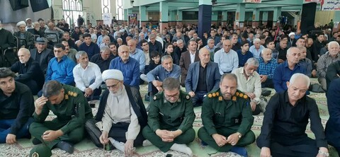 تصاویر/ اقامه نماز جمعه شهرستان پارس آباد