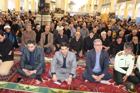 تصاویر/ اقامه نماز جمعه بناب