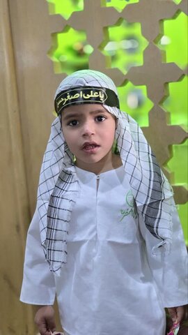 تصاویر/ همایش بزرگ شیرخوارگان حسینی در حرم مطهر شهدای‌گمنام حسین‌آباد کویر آران و بیدگل