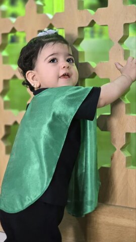 تصاویر/ همایش بزرگ شیرخوارگان حسینی در حرم مطهر شهدای‌گمنام حسین‌آباد کویر آران و بیدگل