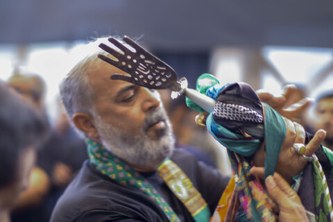 مراسم علم بندان در بیرجند