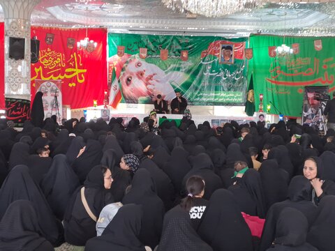 مراسم شیرخوارگان شهرستان نایین