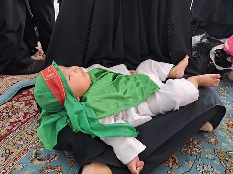 مراسم شیرخوارگان شهرستان نایین