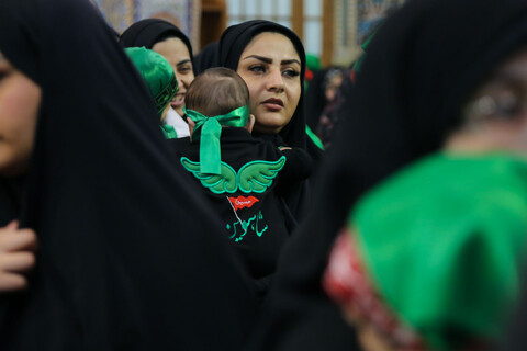 تصاویر/ آیین معنوی «شیرخوارگان حسینی» در حرم مطهر رضوی