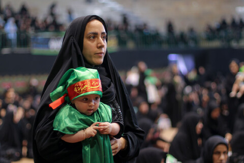 تصاویر| مراسم شیرخوارگان حسینی در بیرجند