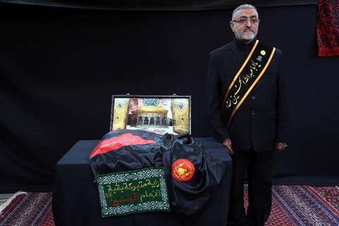 تصاویر/ مراسم سوگواری و عزاداری امام حسین علیه السلام در حسینیه دفتر حضرت آیت الله العظمی فاضل لنکرانی(ره)