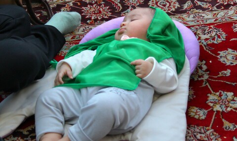 تصاویر/ مراسم شیرخوارگان حسینی جوپار